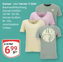 Globus Damen- oder Herren-T-Shirt Angebot