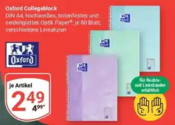 Globus Oxford Collegeblock Angebot