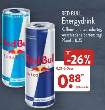 Aldi Nord Red Bull Energy Drink 0,25L Angebot