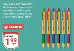 Globus STABILO Kugelschreiber Pointball Angebot