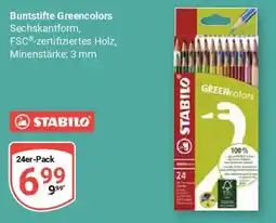 Globus STABILO Buntstifte Greencolors Angebot