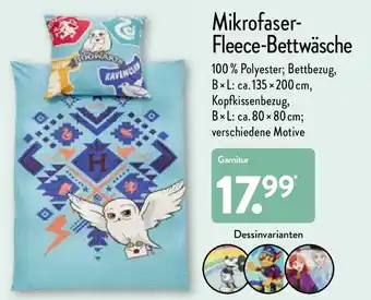 Aldi Nord Mikrofaser Fleece Bettwäsche Angebot