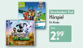 Aldi Nord Verschiedene Titel Hörspiel Angebot