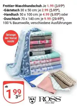 Globus ROSS Frottier-Waschhandschuh Angebot