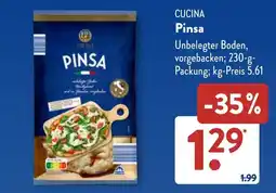 Aldi Süd CUCINA Pinsa Angebot