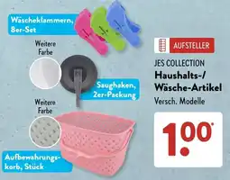 Aldi Süd JES COLLECTION Haushalts-/Wäsche-Artikel Angebot