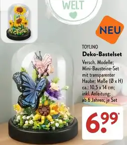 Aldi Süd TOYLINO Deko-Bastelset Angebot