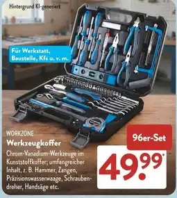 Aldi Süd WORKZONE Werkzeugkoffer Angebot