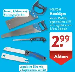 Aldi Süd WORKZONE Handsägen Angebot