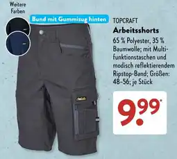 Aldi Süd TOPCRAFT Arbeitsshorts Angebot