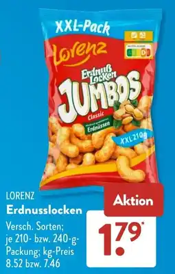 Aldi Süd Lorenz Erdnusslocken Jumbos Classic Angebot