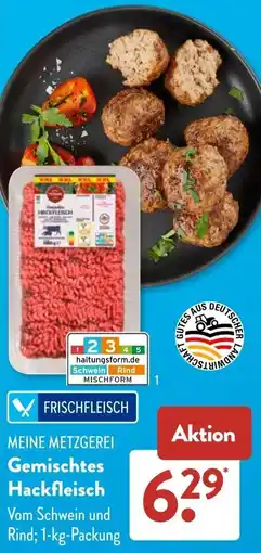 Aldi Süd MEINE METZGEREI Gemischtes Hackfleisch Angebot