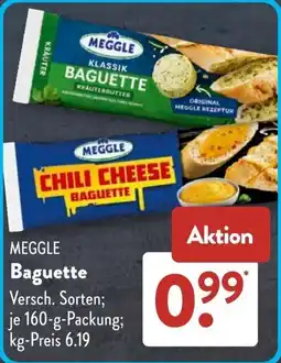 Aldi Süd MEGGLE Baguette Angebot