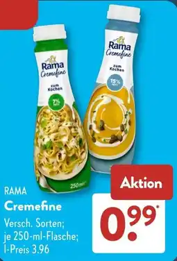 Aldi Süd Rama Cremefine Angebot