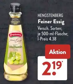 Aldi Süd Hengstenberg Feiner Essig Angebot