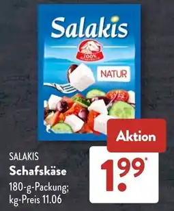 Aldi Süd SALAKIS Schafskäse Angebot