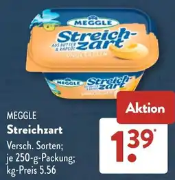 Aldi Süd MEGGLE Streichzart Angebot