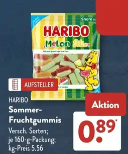 Aldi Süd HARIBO Sommer-Fruchtgummis Angebot