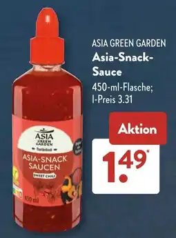 Aldi Süd ASIA GREEN GARDEN Asia-Snack-Sauce Angebot