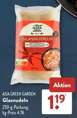 Aldi Süd ASIA GREEN GARDEN Glasnudeln Angebot