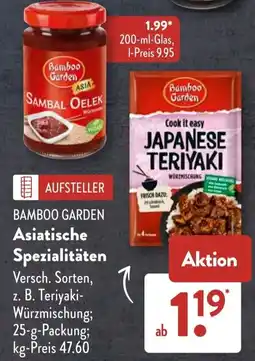 Aldi Süd Bamboo Garden Sambal Oelek Angebot