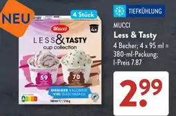 Aldi Süd MUCCI Less & Tasty Angebot