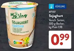 Aldi Süd MYVAY Sojaghurt Angebot