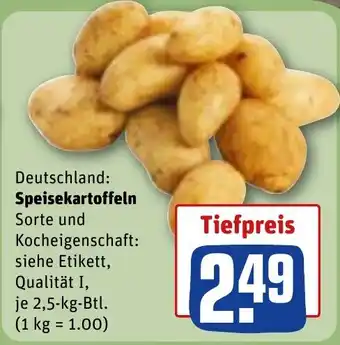 REWE Speisekartoffeln Angebot