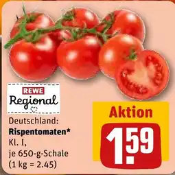 REWE REWE Regional Rispentomaten* Angebot