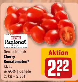 REWE REWE Regional Cherry Romatomaten* Angebot