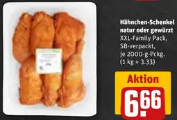 REWE Hähnchen-Schenkel XXL-Family Pack Angebot