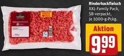 REWE Rinderhackfleisch XXL-Family Pack Angebot