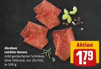 REWE Abraham Leichter Genuss Angebot