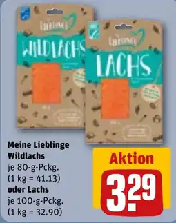 REWE Meine Lieblinge Lachs Angebot