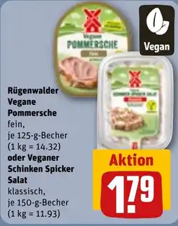 REWE Rügenwalder Vegane Pommersche Angebot