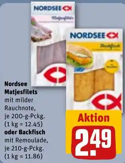 REWE Nordsee Matjesfilets Angebot