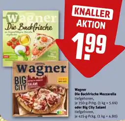 REWE Wagner Die Backfrische Mozzarella Angebot