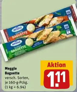 REWE Meggle Baguette Angebot
