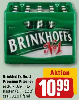 REWE Brinkhoff's No. 1 Premium Pilsener Angebot