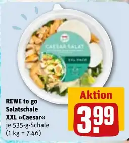 REWE REWE to go Salatschale XXL »Caesar« Angebot