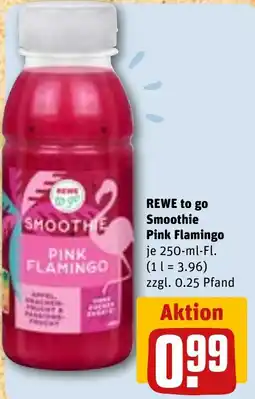 REWE REWE to go Smoothie Pink Flamingo Angebot