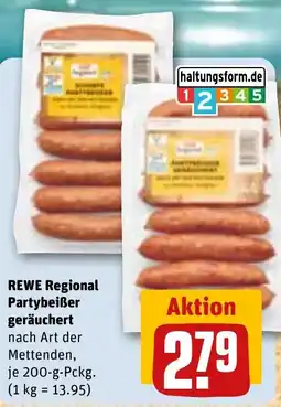 REWE REWE Regional Partybeißer Angebot