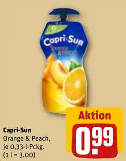 REWE Capri-Sun Orange & Peach Angebot