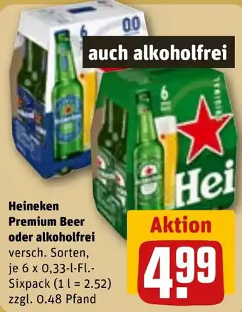 REWE Heineken Premium Beer Angebot