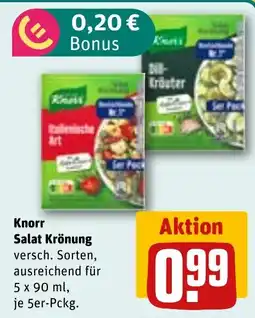 REWE Knorr Salat Krönung Angebot