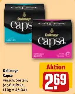 REWE Dallmayr Capsa Angebot