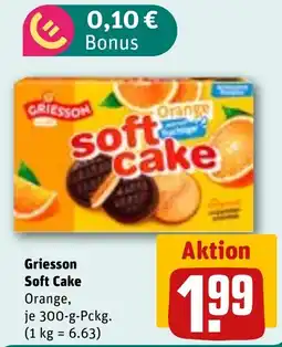 REWE Griesson Soft Cake Orange Angebot