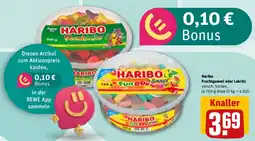 REWE Haribo Fruchtgummi oder Lakritz Angebot