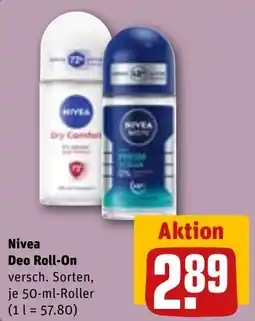 REWE Nivea Deo Roll-On Angebot