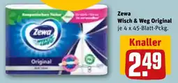 REWE Zewa Wisch & Weg Original Angebot
